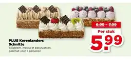 PLUS PLUS Korenlanders Schnitte aanbieding