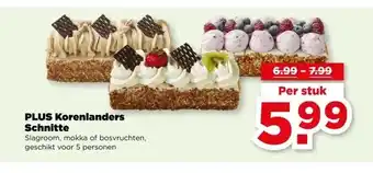 PLUS PLUS Korenlanders Schnitte aanbieding