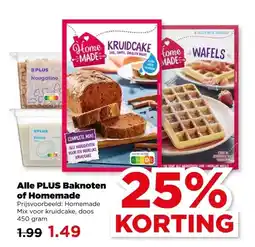 PLUS Alle PLUS Baknoten of Homemade aanbieding