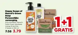 PLUS Happy Soaps of Marcel's Green Soap Persoonlijke verzorging aanbieding