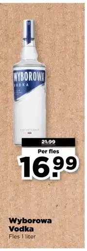 PLUS Wyborowa Vodka aanbieding
