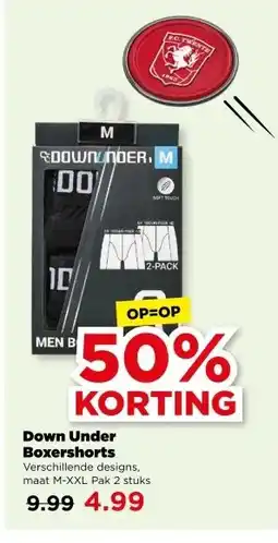 PLUS Down Under Boxershorts aanbieding