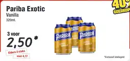 Budget Food Pariba Exotic Vanilla aanbieding