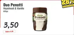Budget Food Duo Penotti Hazelnoot & Vanille aanbieding