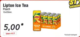 Budget Food Lipton Ice Tea Peach aanbieding