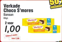 Budget Food Verkade Choco S'mores Banaan aanbieding