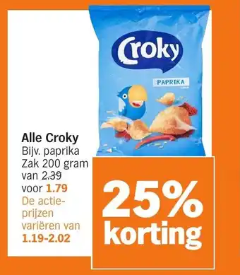Albert Heijn Alle Croky aanbieding