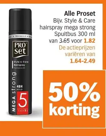 Albert Heijn Alle Proset aanbieding