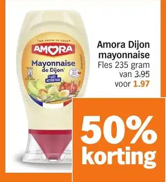 Albert Heijn Amora mayonnaise de dijon aanbieding