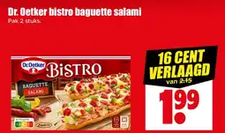 Dirk Dr. Oetker bistro baguette salami aanbieding