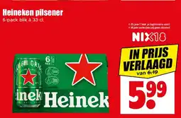 Dirk Heineken Heineken pilsener aanbieding