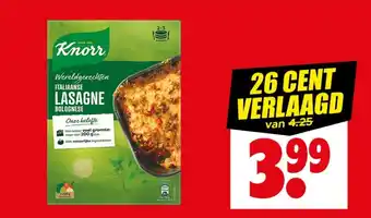 Dirk Knorr wereldgerechten Italiaanse Lasagne aanbieding