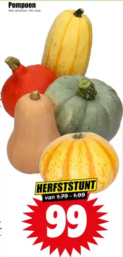 Dirk Pompoen aanbieding