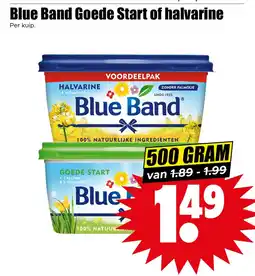 Dirk Blue Band Goede Start of halvarine aanbieding