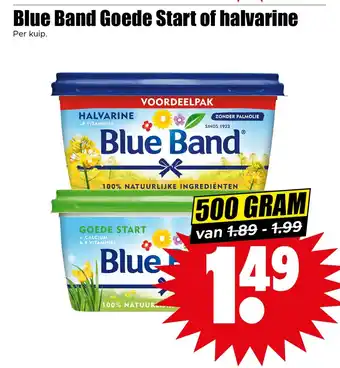 Dirk Blue Band Goede Start of halvarine aanbieding