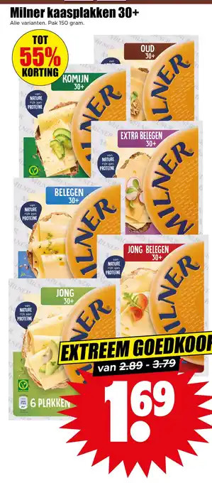 Dirk Milner kaasplakken 30+ aanbieding