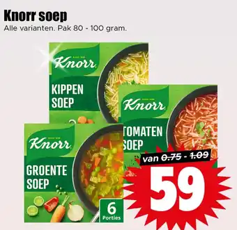 Dirk Knorr soep aanbieding