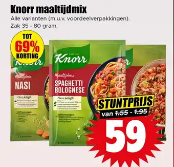 Dirk Knorr maaltijdmix aanbieding