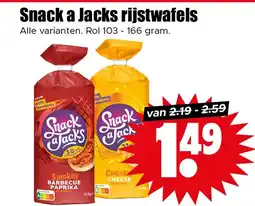 Dirk Snack a Jacks rijstwafels aanbieding