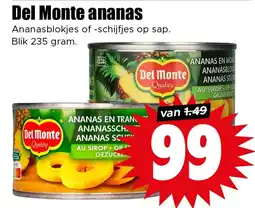 Dirk Del Monte ananas aanbieding