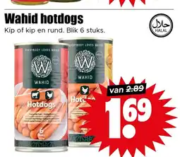 Dirk Wahid hotdogs aanbieding