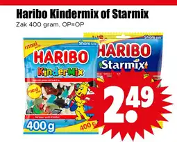 Dirk Haribo Kindermix of Starmix aanbieding