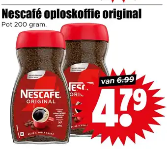 Dirk Nescafé oploskoffie original aanbieding