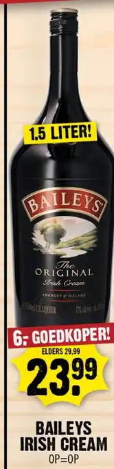 Dirk Baileys Irish cream aanbieding