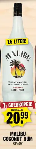 Dirk Malibu coconut rum aanbieding