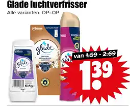 Dirk Glade luchtverfrisser aanbieding
