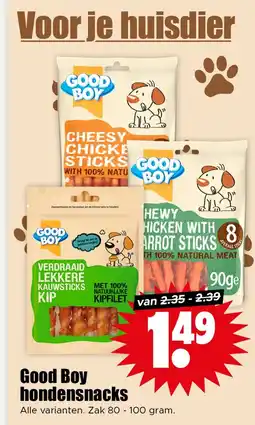 Dirk Good Boy hondensnacks aanbieding