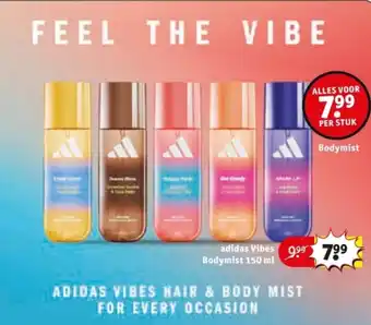 Kruidvat Adidas Vibes Bodymist aanbieding