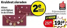Kruidvat Kruidvat sieraden aanbieding