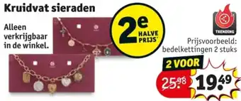 Kruidvat Kruidvat sieraden aanbieding