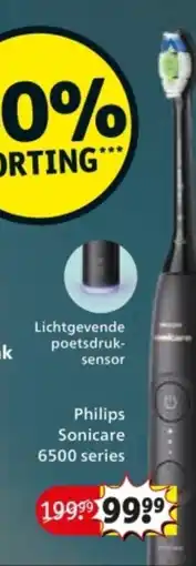 Kruidvat Philips Sonicare 6500 series aanbieding