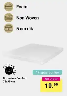 Van Asten BabySuperstore Boxmatras Comfort aanbieding