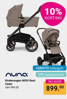 Van Asten BabySuperstore Kinderwagen MIXX Next Cedar aanbieding