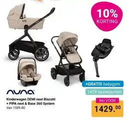 Van Asten BabySuperstore Kinderwagen DEMI next Biscotti aanbieding