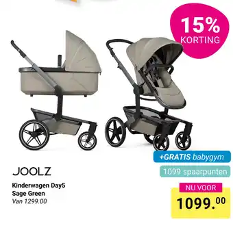 Van Asten BabySuperstore Joolz Kinderwagen Day5 Sage Green aanbieding