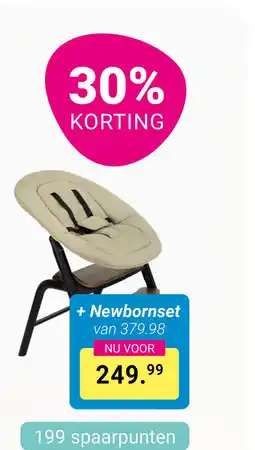 Van Asten BabySuperstore Novi at home Kinderstoel Curve Premium + Newbornset aanbieding