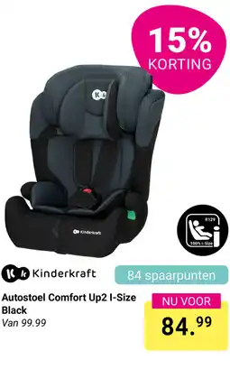 Van Asten BabySuperstore Kinderkraft Autostoel Comfort Up2 I-Size Black aanbieding