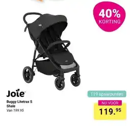 Van Asten BabySuperstore Joie Buggy Litetrax S Shale aanbieding