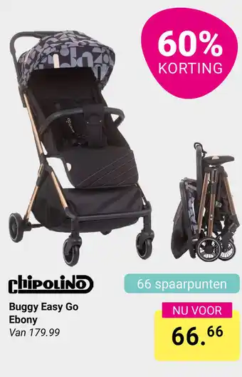 Van Asten BabySuperstore Buggy Easy Go Ebony aanbieding