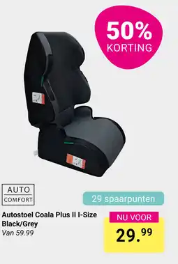 Van Asten BabySuperstore Autostoel Coala Plus II I-Size Black/Grey aanbieding