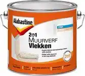 Praxis Alabastine muurverf vlekken 2 in 1 2,5L aanbieding