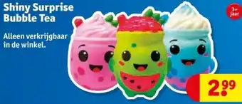 Kruidvat Shiny Surprise Bubble Tea aanbieding