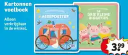Kruidvat Kartonnen voelboek aanbieding