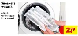 Kruidvat Sneakers waszak aanbieding