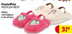 Kruidvat Pantoffels aanbieding