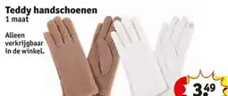 Kruidvat Teddy handschoenen aanbieding